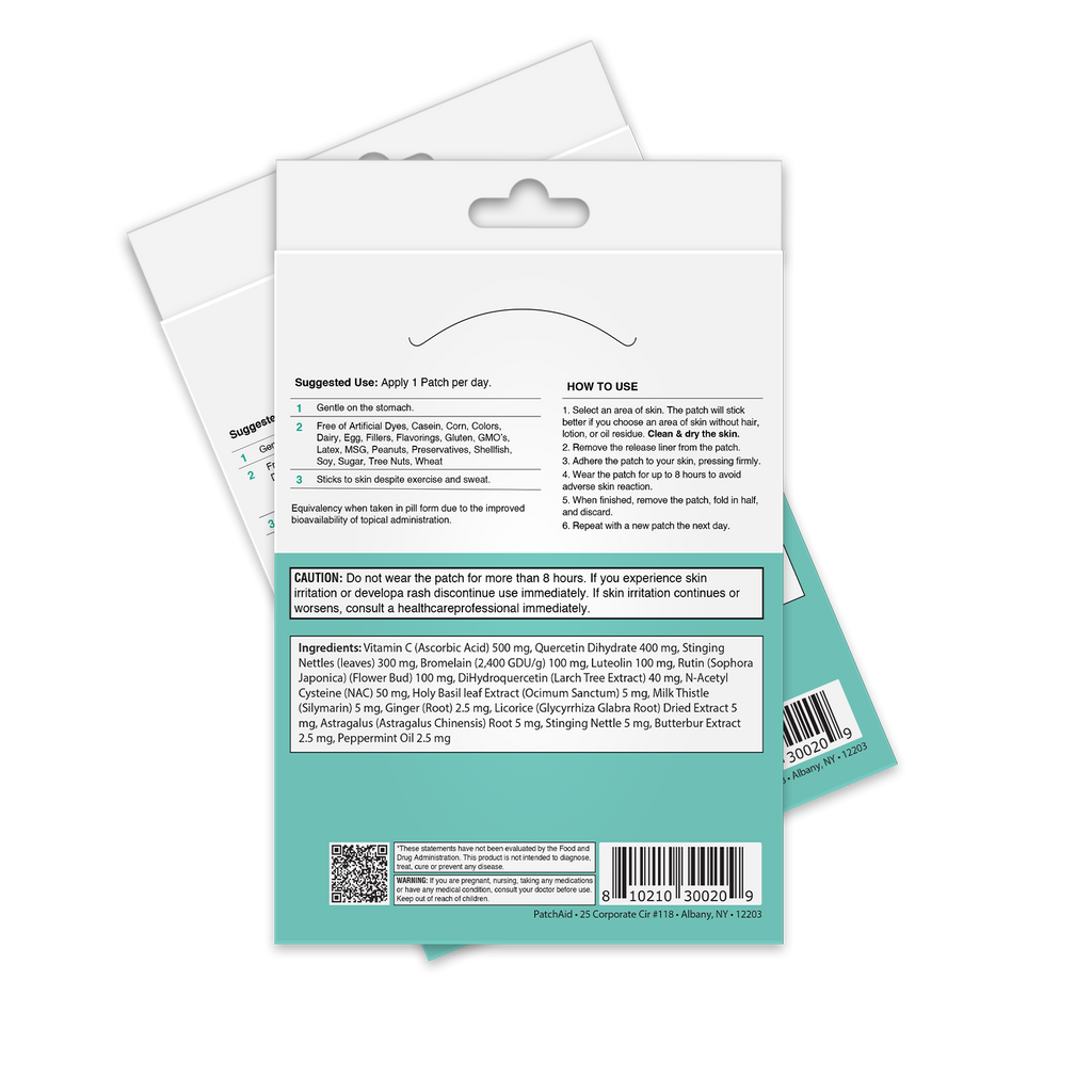 Allergy Plus Vitamin Patch by PatchAid