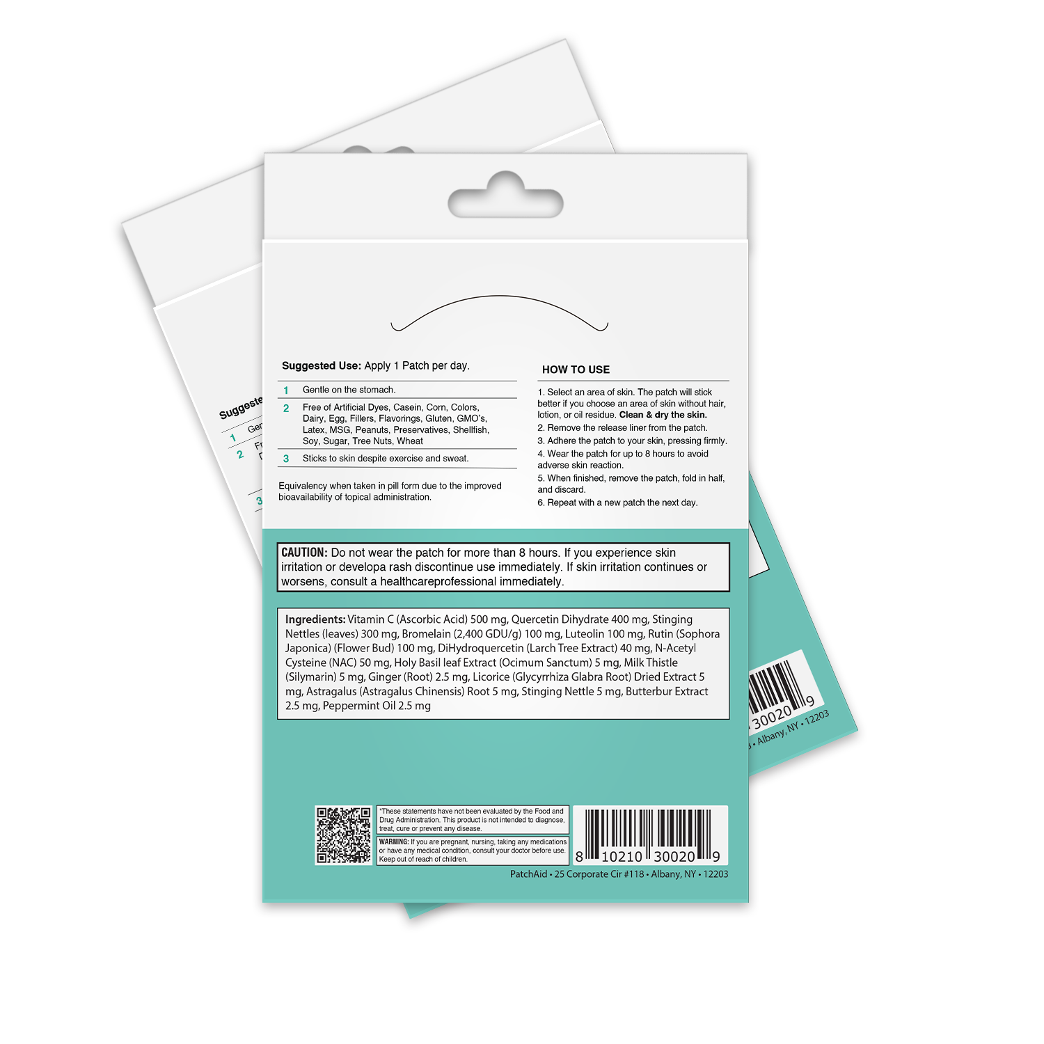 Allergy Plus Vitamin Patch by PatchAid