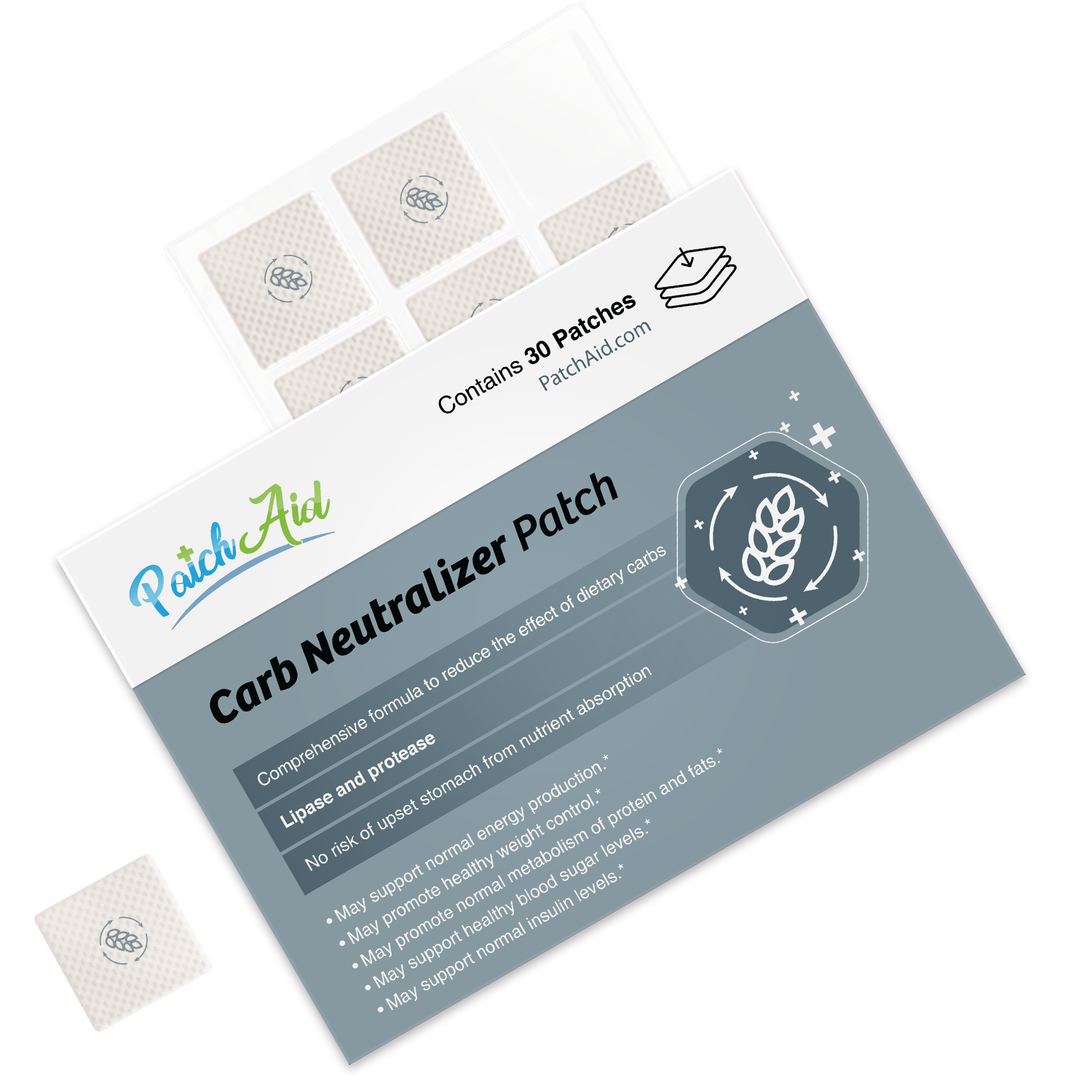 Carb Neutralizer Patch by PatchAid