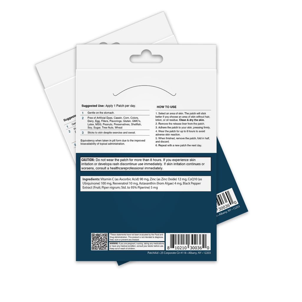 CoQ10 Plus Patch by PatchAid