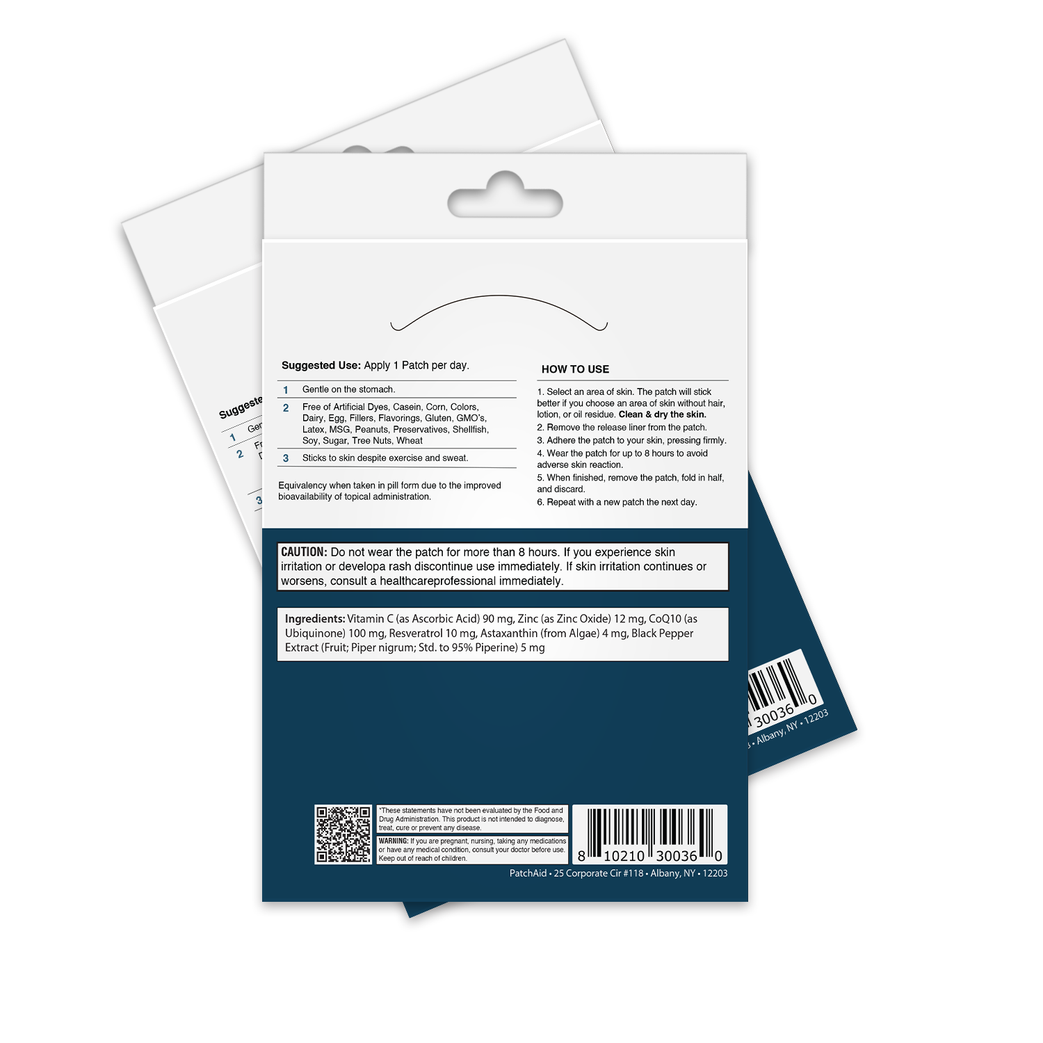 CoQ10 Plus Patch by PatchAid