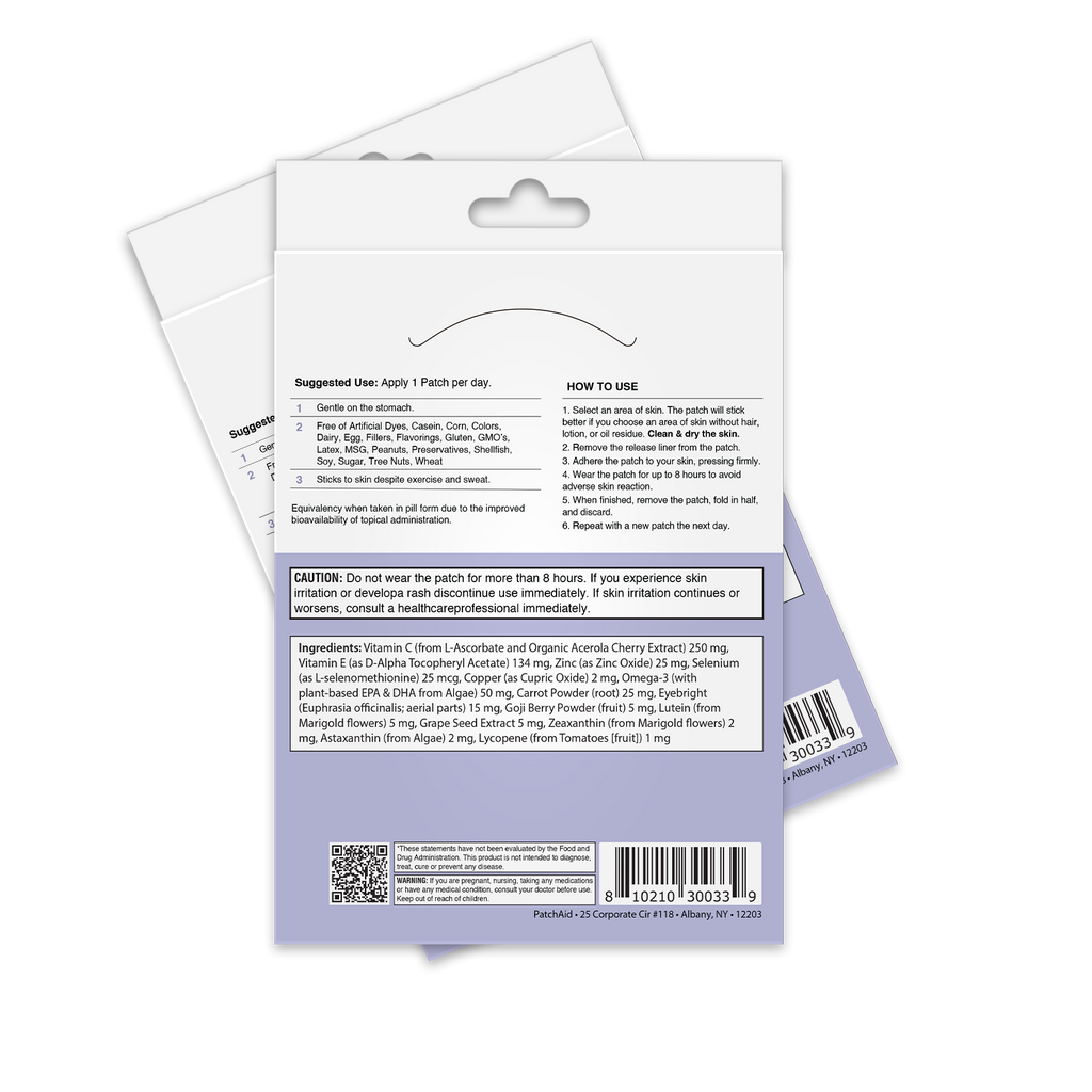 Eye Health Vitamin Patch by PatchAid