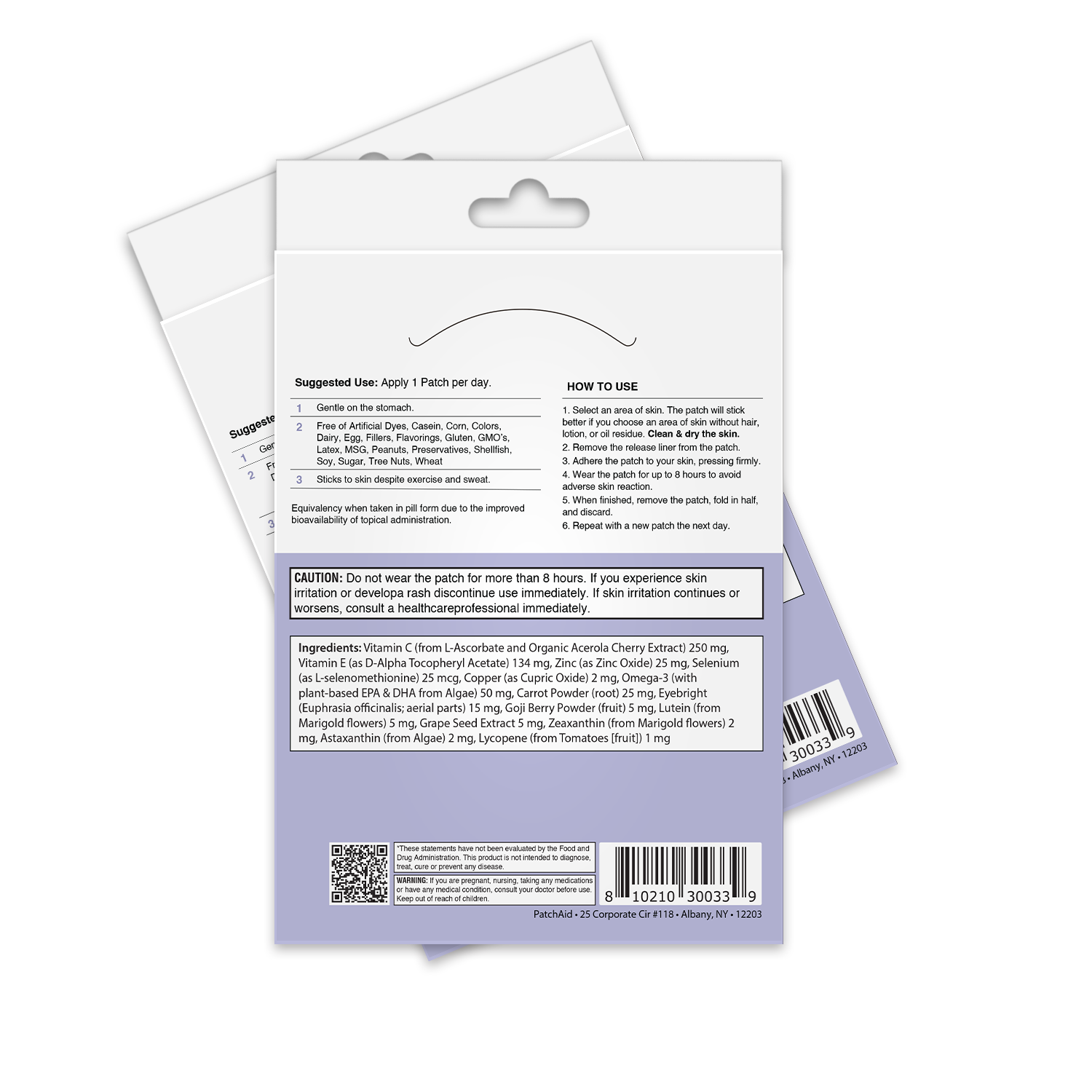 Eye Health Vitamin Patch by PatchAid