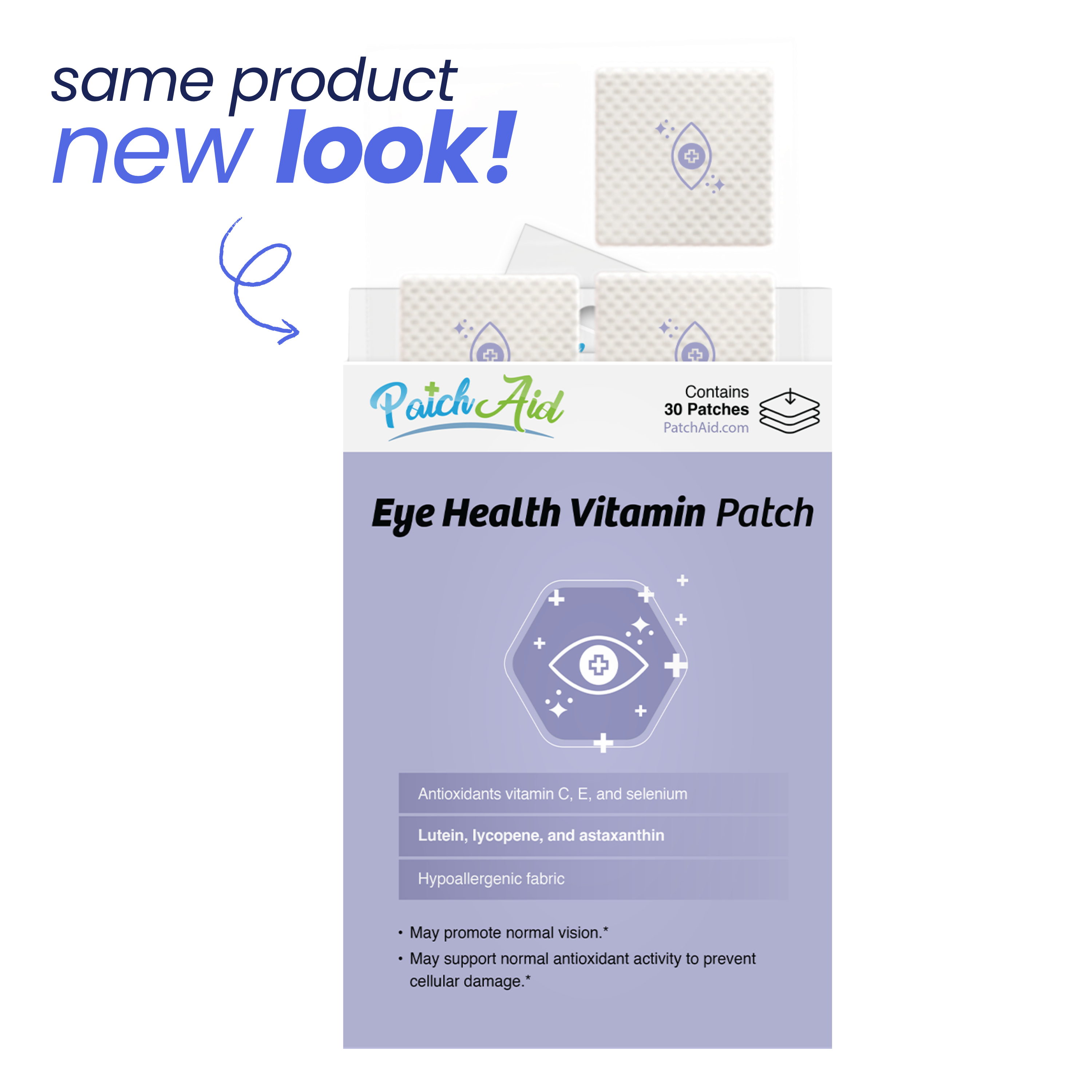 Eye Health Vitamin Patch by PatchAid