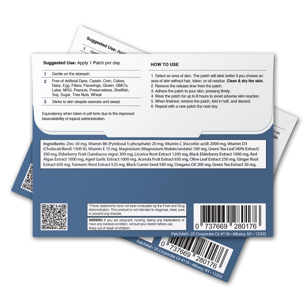 Immune Defense Plus Vitamin Patch by PatchAid