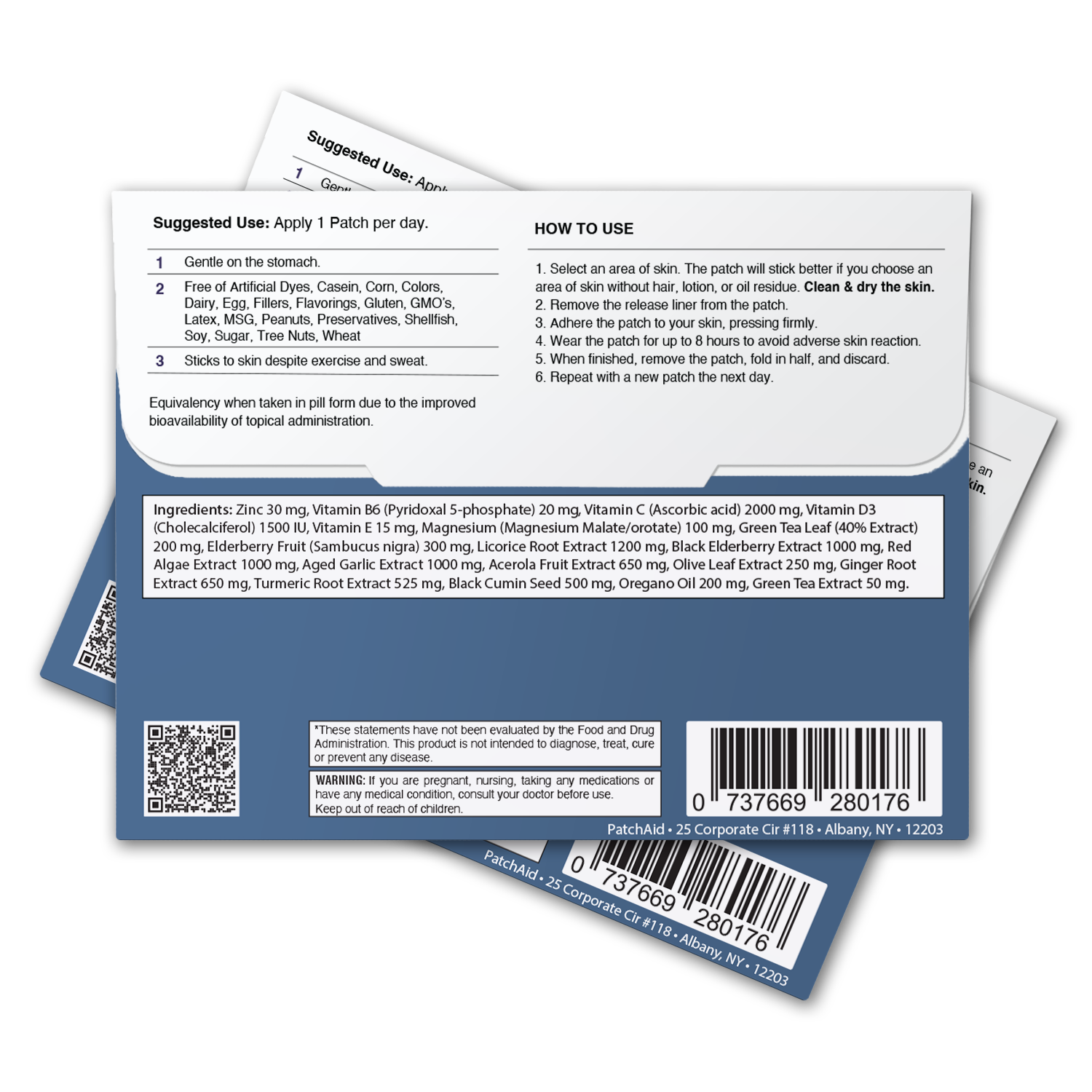 Immune Defense Plus Vitamin Patch by PatchAid