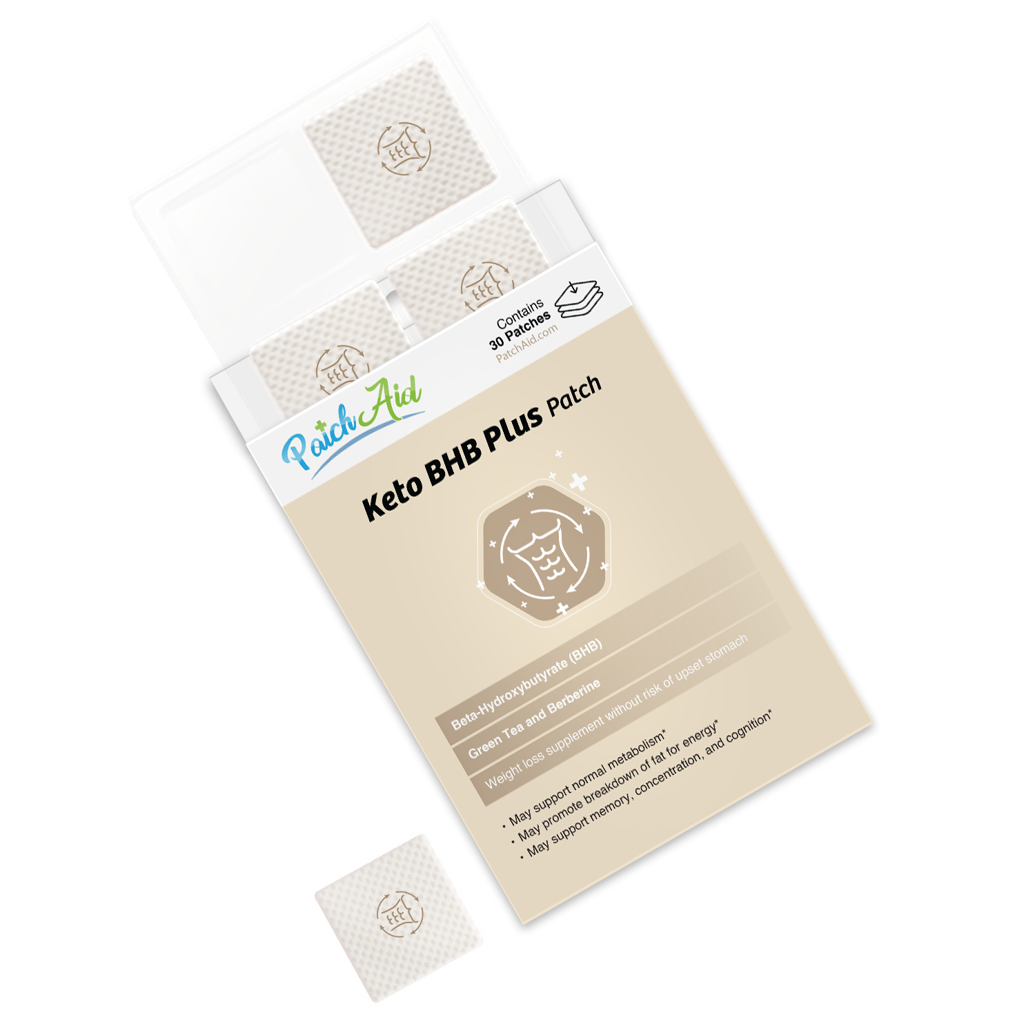 Keto BHB Plus Patch by PatchAid