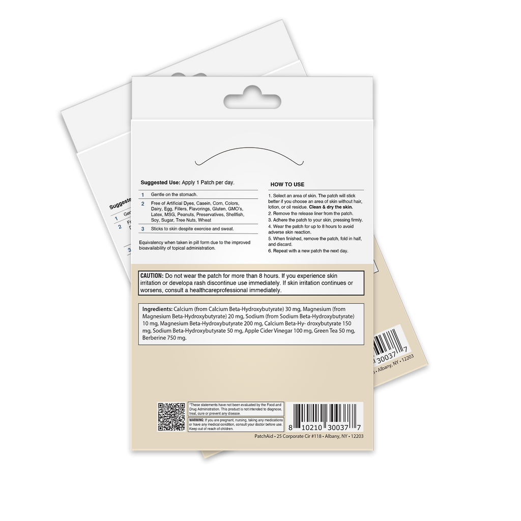 Keto BHB Plus Patch by PatchAid