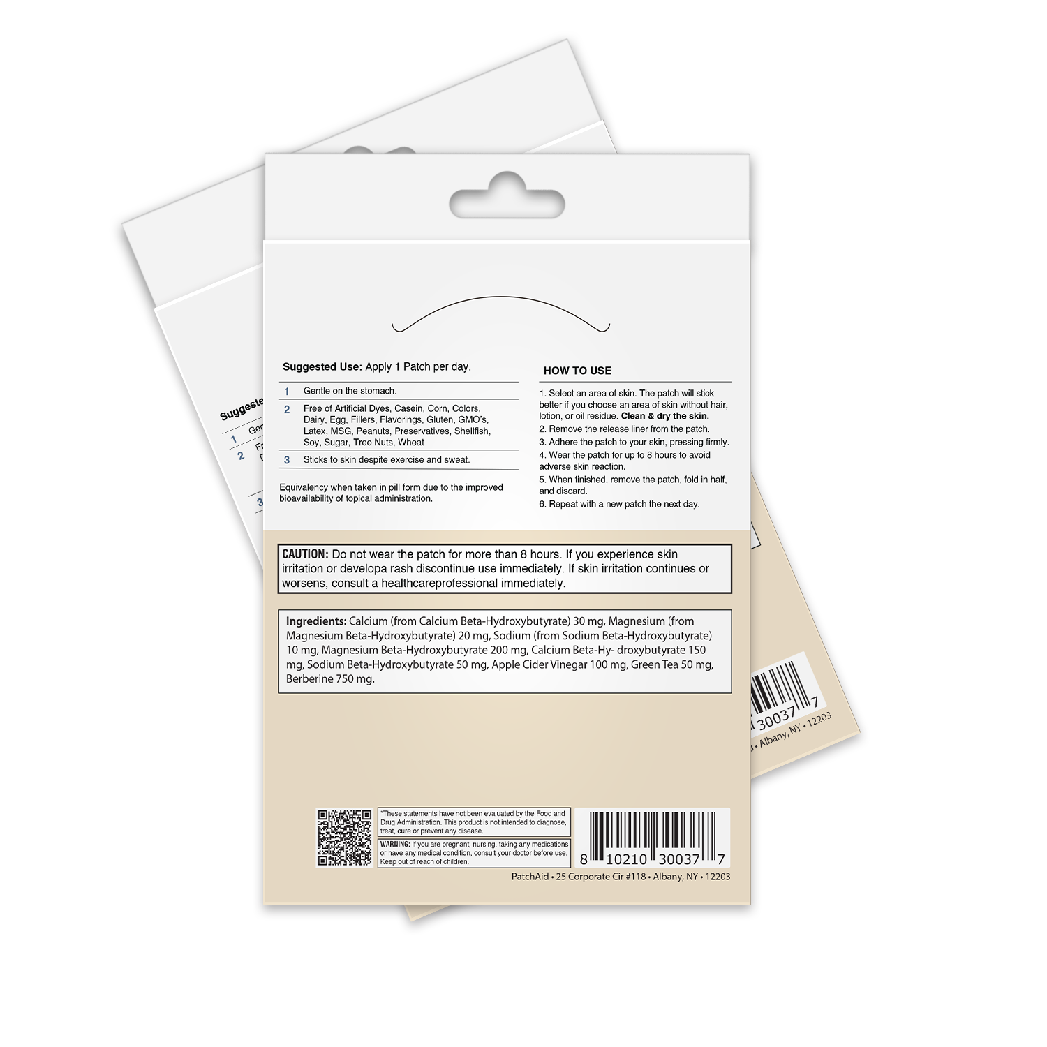 Keto BHB Plus Patch by PatchAid