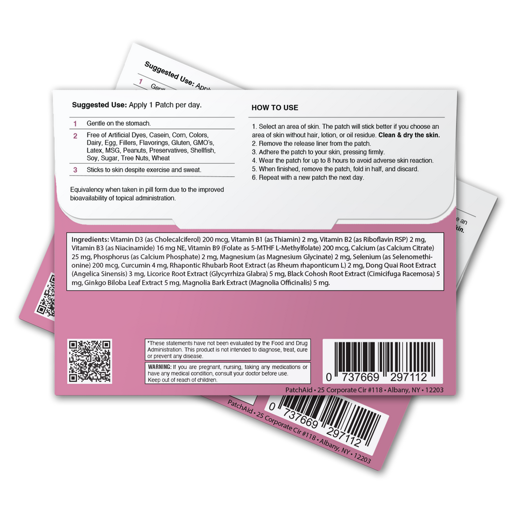 Menopause Relief Patch by PatchAid