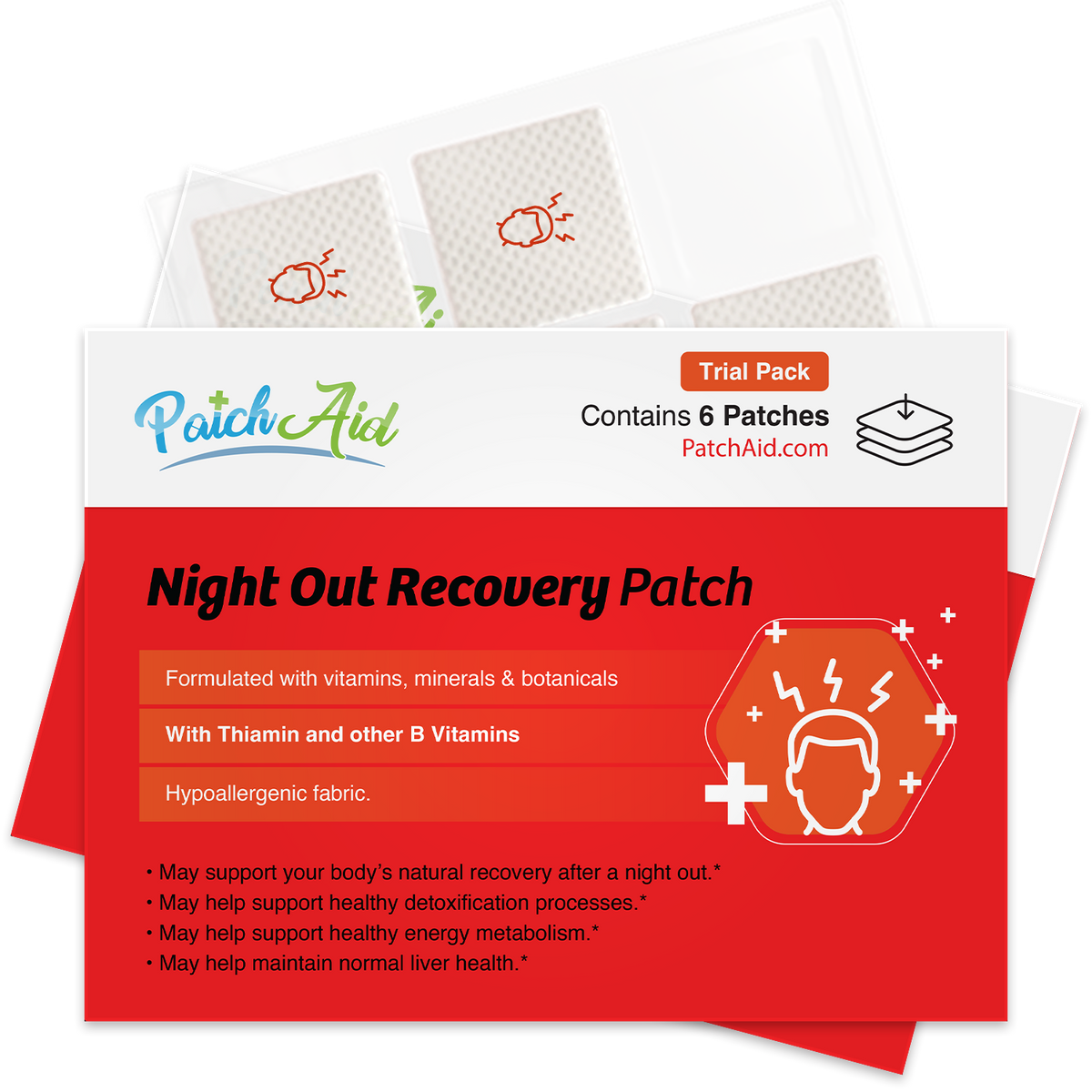 Night Out Recovery Patch by PatchAid