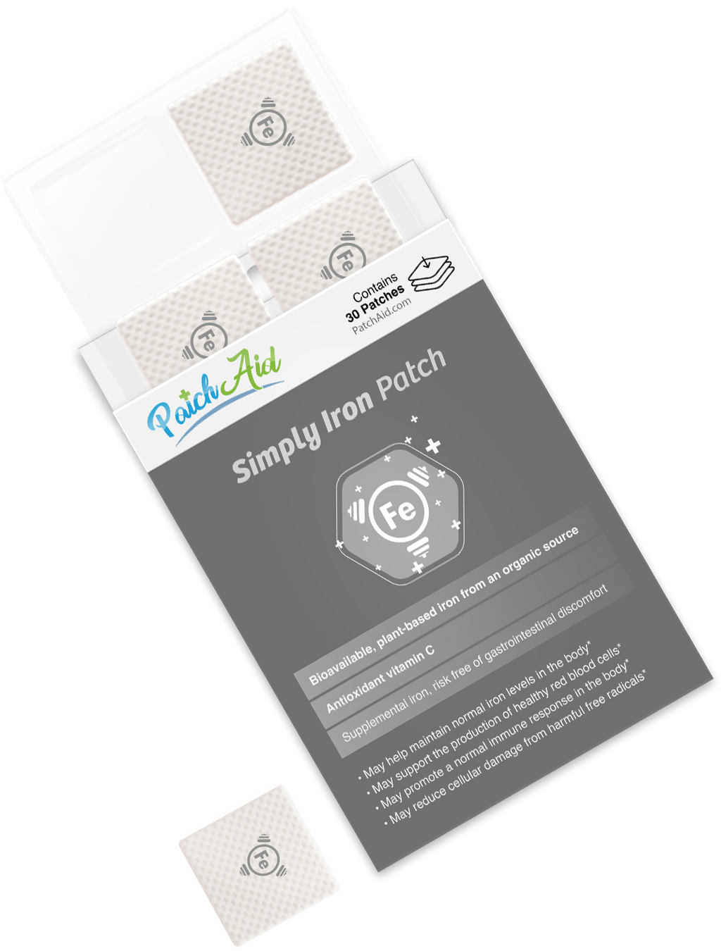 Simply Iron Patch by PatchAid