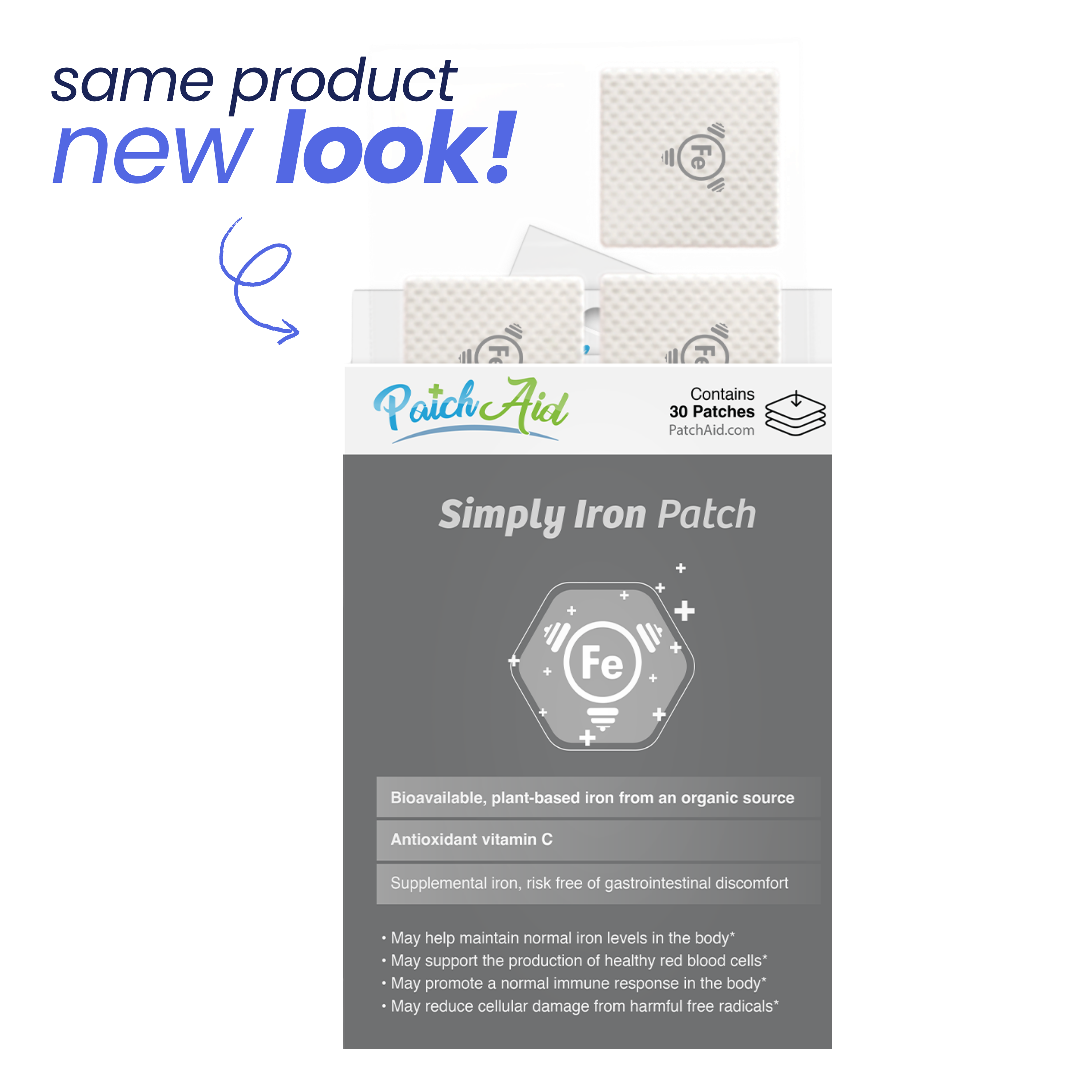 Simply Iron Patch by PatchAid